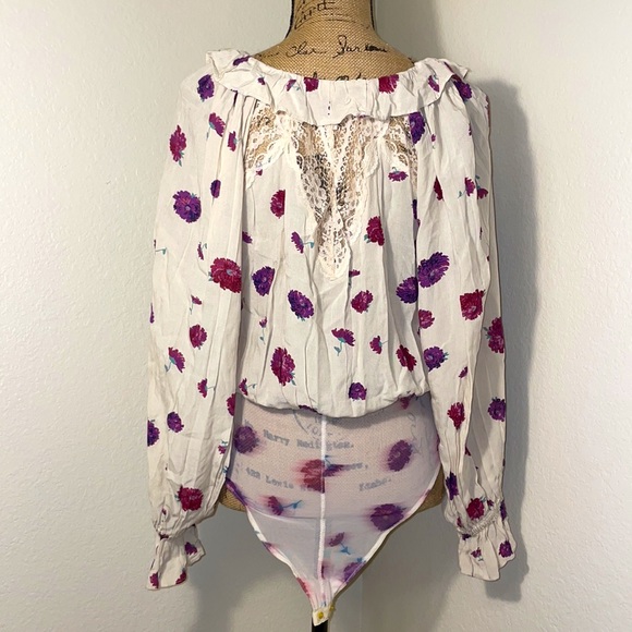 Free People Poppy Printed Bodysuit - Picture 6 of 16